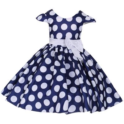 China 2021 washable European and American style summer clothing girl dress wholesale girl's party dress for sale