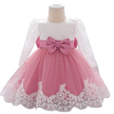 China New high quality dress dresses washable 1-2 years old children girls dresses princess Hot Selling in 2021 for sale