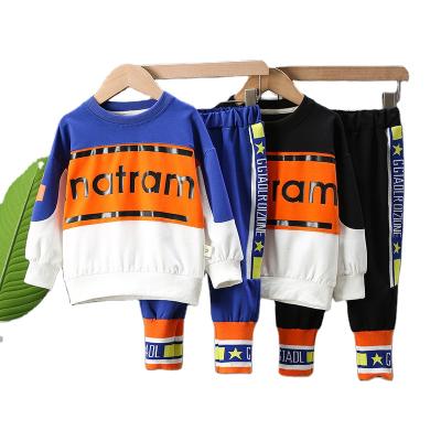 China Casual Boy's Suit 2022 Spring New Style 2pcs Set Boys Sports Sets Boys Clothing Sets for sale