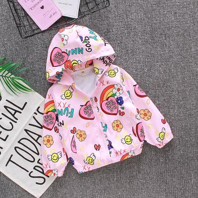 China High Quality Sustainable Baby Girls Windproof Cardigan Hooded Jackets And Coats Infant And Toddler Girls Coats&Outwears for sale