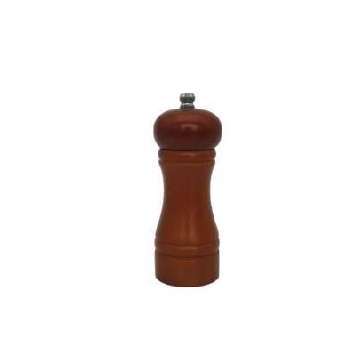 China 2021 CE Food Grade Adjustable Mini Pepper Mill Salt And Kitchen Tools Adjustable High Quality Pepper Grinder for sale