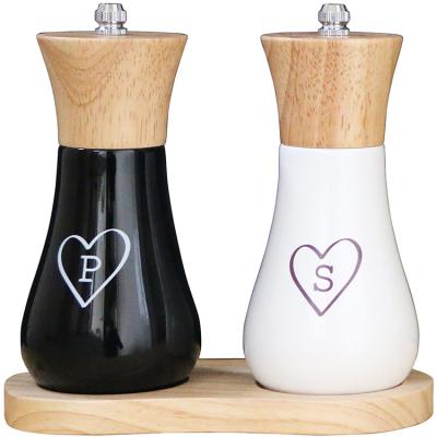 China Sustainable Hot Sale Professional Factory Custom Premium Salt Pepper Mill Set China for sale