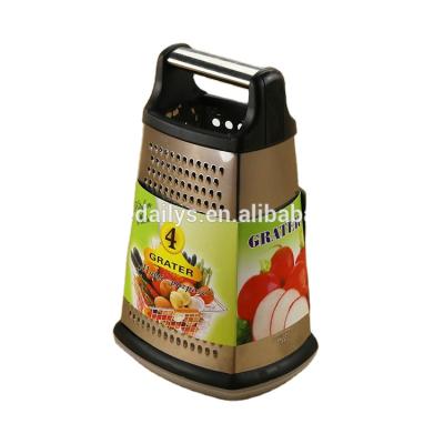 China Best Sustainable Box 4-Sided Grater and Vegetable Slicer with Storage Container Set for sale