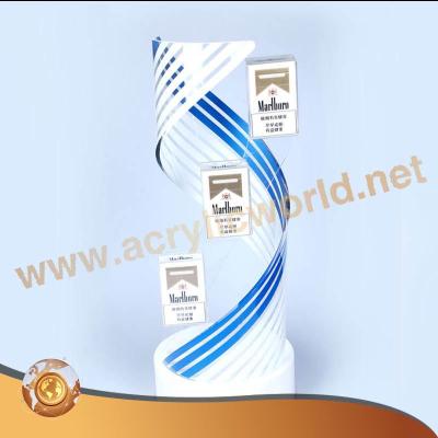 China eco-friendly cigarette display /acrylic cigarette display stand/cigarette counter display for sale