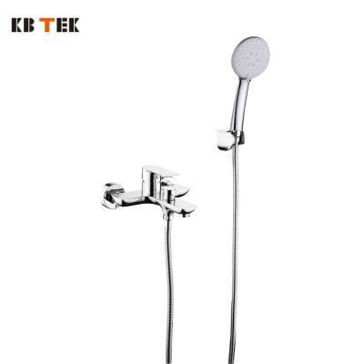 China Without KB TEK Most Popular Slide Bar China Suppliers Wholesale Brass Body Faucet Shower Antique Set With Zine Handle for sale