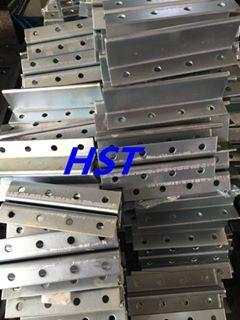 China Elevator Cast Iron Fish Plate Milling Surface TK3/TK5 For Guide Rail for sale