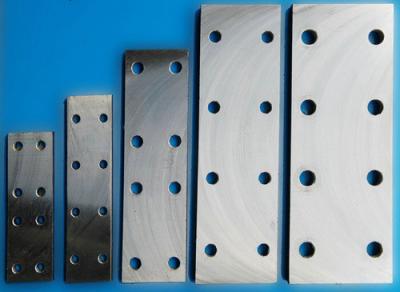 China Elevator Guide Metal Fish Plate / Completely Guide Rail T75 T89 TK5A T90 T114 T70 for sale