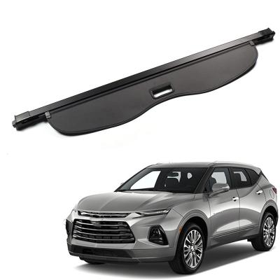 China Waterproof OEM ODM Parcel Shelf for Chevrolet Blazer 19-22 Car trunk shield Car luggage compartment cover luggage cover roller for sale