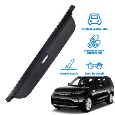 China OEM ODM Waterproof Retractable Cargo Cover For Land Rover Discovery 5 Rear Trunk Safety Protection Curtains Security Car Accessories for sale