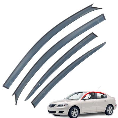 China With Other Exterior Parts Stainless Steel In Chrome Window Deflectors Window Sun Shade For Mazda 3 2009 for sale