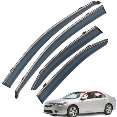 China With Stainless Steel Car Accessories Exterior Car Sun Shades For Acura TSX 2009-2014 for sale