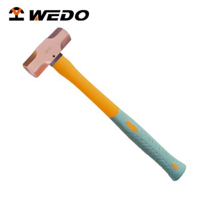 China Machinist Hammer New Products OEM Manufacturer GS/FM/ISO9001 Certificate DIE-FORGED Sledge Copper Hammer With Plastic Coating Handle for sale