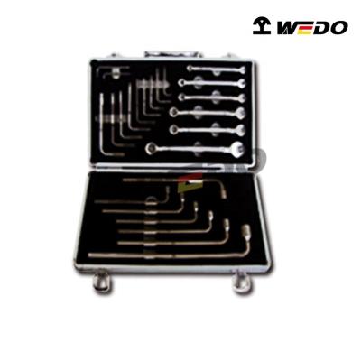 China Other NEW GOODS OEM HIGH QUALITY UKAS/GS/FM/ISO9001 Certificate DIE-FORGED NON-MAGNETIC TITANIUM TOOL KIT 40PCS for sale