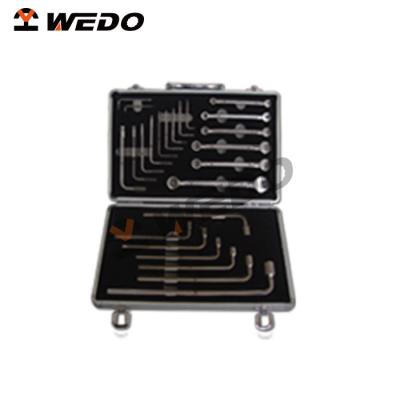 China HIGH QUALITY Aerospace Manufacturer UKAS/GS/FM/ISO9001 Certificate OEM WEDO NEW GOODS TITANIUM NON MAGNETIC 24PCS TOOL SET for sale