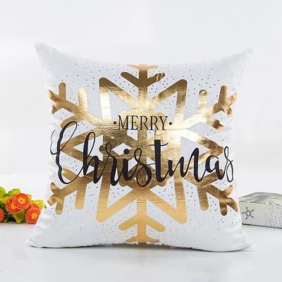 China Anti-Static New Sofa Pillows Decorative Set Pillow Knitted Christmas Cushion Cover Case Listing Home for sale