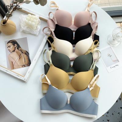 China Fashion One Piece Seamless Bra Top Quality Traceless Seamless Wire Free Top Bra For Youth Girl Comfort Underwear for sale