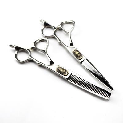 China Professional Durable 5.5/6.0/7-inch Hairdressing Thinning Scissors Cutting Scissors and Thinning Scissors for sale