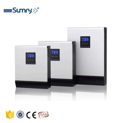 China 1kva 2kva 3kva 4kva 5kva High Frequency Off Grid Solar Inverter Charger Hybrid With Solar Charge Controller 128*272*355 for sale