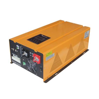 China RP Series Low Frequency Pure Sine Wave Inverter 6000w 48v Power Inverter With Battery Charger 218*179*442mm for sale