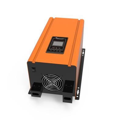 China off-grid system pure sine wave inverter with PSW7 12v220v 1kw battery charger for sale