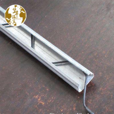 China Not Easy To Rust Greenhouse Galvanized Wire Lock And Wiggle Channel Greenhouse Film Lock Channel for sale