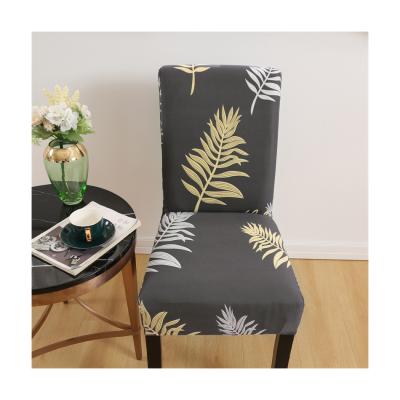 China Protect Chair Wholesale High Elasticity 92%Polyester 8%Spandex Washable Cover Dining Chair for sale