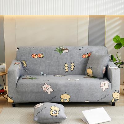 China Protect Sofa Cover Hot Sale High Elasticity Stretch Printed Couch Cover 7 seater for sale