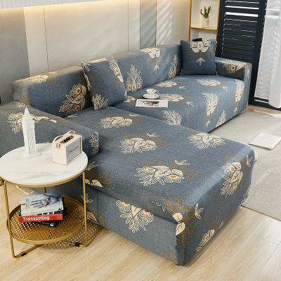 China Protect Sofa Hot Sale Elasticity Stretch 5 Seater Sofa Cover lshape Sofa Cover High Elastic for sale