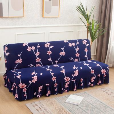 China Protect Sofa Hot Selling Universal Print Stretchable Sofa Covers For Armless Sofas for sale