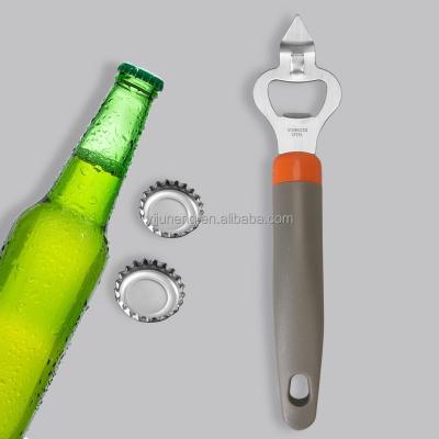 China Sustainable Kitchen Gadgets Stainless Steel Wine Bottle Opener With PP Handle for sale