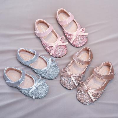 China Toddler Kid Summer Small Kids Girls Butterfly-knot Soft Non-slip Baby Shoes Korean Round Princess Open Toe Beach Sandals Casual for sale