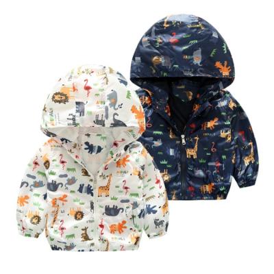 China Windproof babies use children's jacket windproof little boy coat spring and autumn baby coat for sale