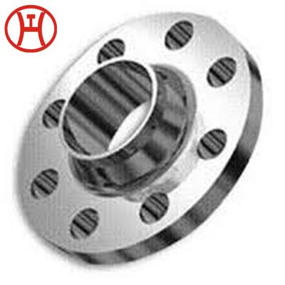 China SS316 Forged Weld Neck Flange Forged Flange ASTM A266 GR.4 WN Flange for sale