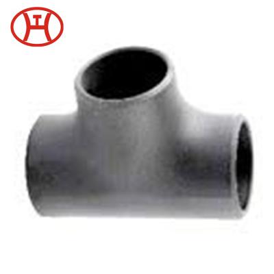 China ASTM A420 WPL6 LTCS Alloy Steel Tee Equal / Reduction Equal for sale