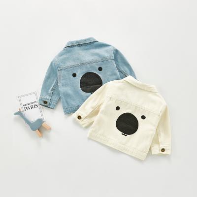 China Breathable Stock For Western Jacket Baby Boy Autumn Style Denim Jacket Top for sale