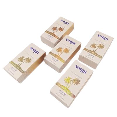 China New Style Recyclable High Quality Cosmetics Bottle Packaging Paper Box for sale