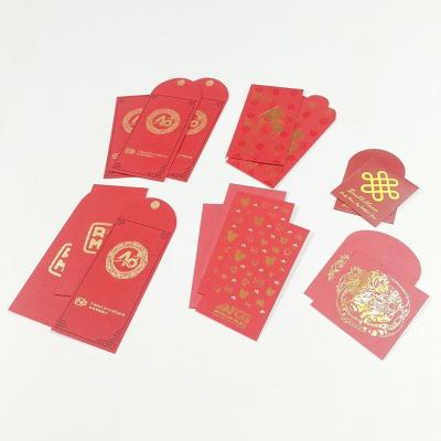 China Gift Envelope Elegant Design Chinese New Year Red Packages Envelope for sale