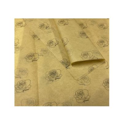 China One Side Printing Biodegradable Custom Black Wrapping Paper Garment Wrapping Paper / Gift Wrapping Paper Wrapping Paper for sale