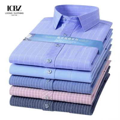 China High Count Khmer Delivery Large Size Non-ironing Breathable Shirt for Business Casual for sale