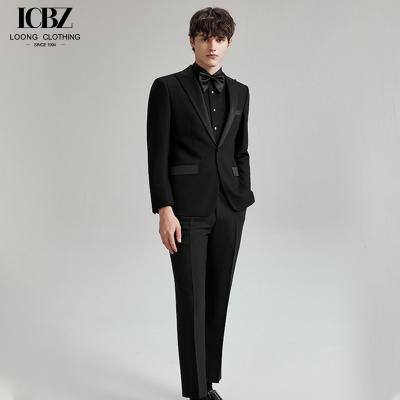 Chine TR Tissus Costume pour hommes Slim Fit Vêtement de mariée à vendre