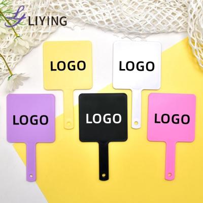 China Custom Pocket Mirror Custom Private Label Single Side Round Mini Pocket Mirror For Makeup Custom Logo for sale