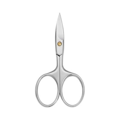 China Russian Scissors Logo Private Label Custom Extra Fine Cuticle Straight Handed Scissors And Extra Sharp Curved Manicure Scissors With Customized Packing for sale