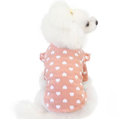 China New Viable Dog Clothes Cute Puppy Vest T-shirt Shirt Pajamas Winter Pet Clothes for sale