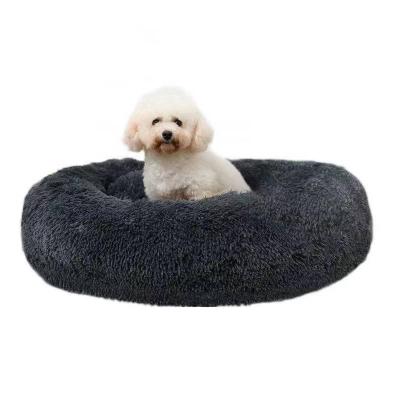 China High Quality Comfortable Luxury Ultra Soft Plush Nest Indoor Travel Pet Cat and Dog Bed for sale