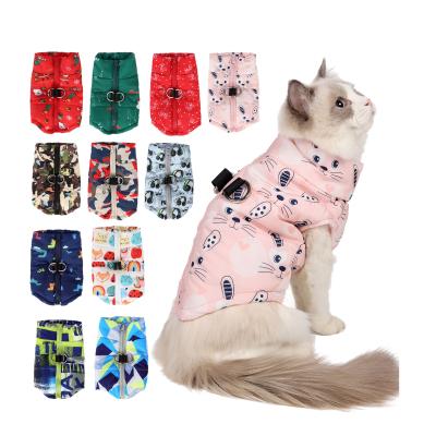 China Luxury Warm Winter Pet Costume Christmas Pet Puppy Coat Stocked Jacket for sale