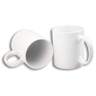 China Sustainable high quality custom luxury wholesale empty 11oz sublimation coated white ceramic mugs for sale