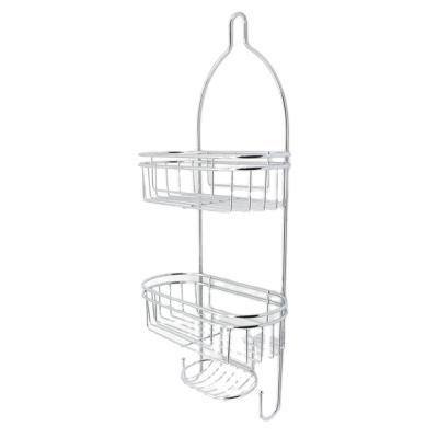 China High Quality Iron Wall Mounted Metal Sustainable Shower Caddy Sustainable Support For Bathroom Or Kitchen All-season Not for sale