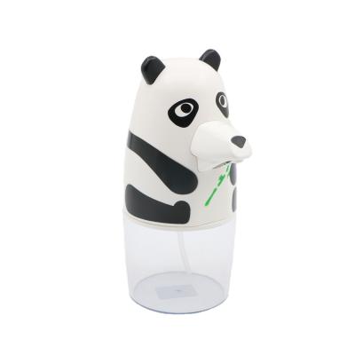 China Automatic Foam Soap Dispenser Panda Automatic Sensor Foam Soap Dispenser For Kid Hotel Animal Home Bathroom Plastic Bathroom Supplies for sale