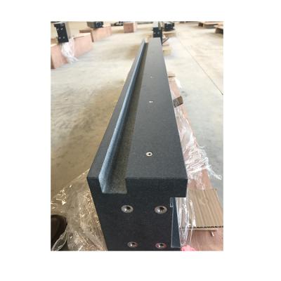 China Grade 0/00 Granite Beam Granite Track Granite Mechanical Components for sale