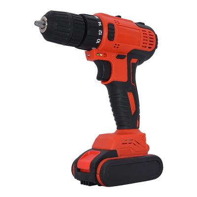 China Home Cordless Driver Drill Kit with 2 Batteries Electric Screwdriver for Drilling Wall, Bricks, Wood, Metal for sale